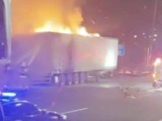 Semi-Truck Fire Causes Delays on Ipswich Motorway